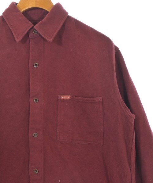 Time is on（タイムイズオン）カジュアルシャツ 赤 サイズ:0(XS位) メンズ/2200672947247