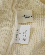 Time is on（タイムイズオン）ニット・セーター 白 サイズ:0(XS位) メンズ/2200649010028