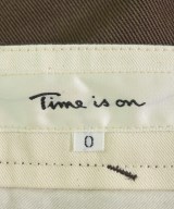 Time is on（タイムイズオン）スラックス 茶 サイズ:0(XS位) メンズ/2200649010035