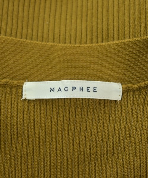 MACPHEE（マカフィー）カーディガン 茶 サイズ:S レディース/2200629095212