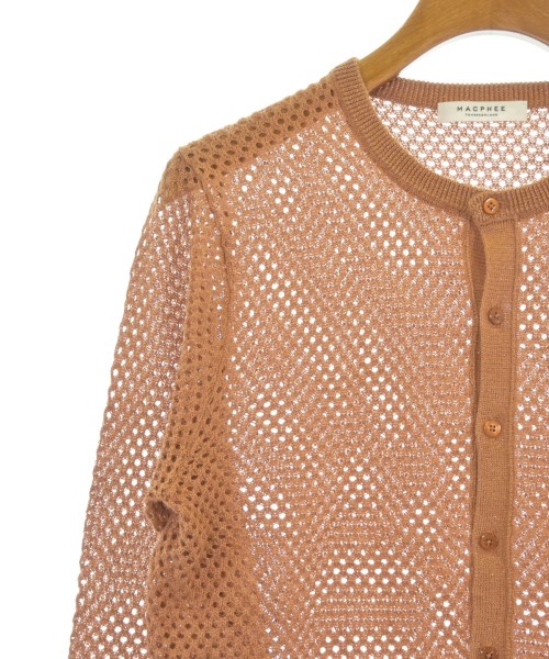 MACPHEE（マカフィー）カーディガン 茶 サイズ:S レディース/2200630707067