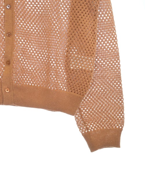 MACPHEE（マカフィー）カーディガン 茶 サイズ:S レディース/2200630707067