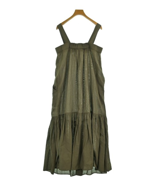 MACPHEE（マカフィー）ワンピース カーキ サイズ:36(M位) レディース/2200621419092