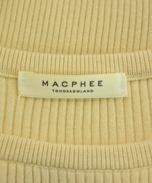 MACPHEE（マカフィー）ニット・セーター 白 サイズ:S レディース/2200633152048