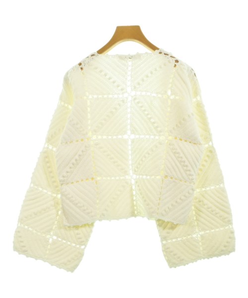 MACPHEE（マカフィー）カーディガン 白 サイズ:S レディース/2200632181155