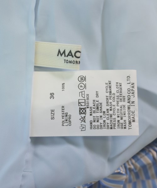 MACPHEE（マカフィー）ロング・マキシ丈スカート 青 サイズ:36(M位) レディース/2200632181261