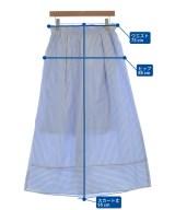 MACPHEE（マカフィー）ロング・マキシ丈スカート 青 サイズ:36(M位) レディース/2200632181261