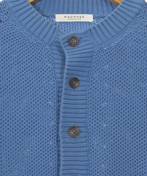 MACPHEE（マカフィー）カーディガン 青 サイズ:S レディース/2200633631048