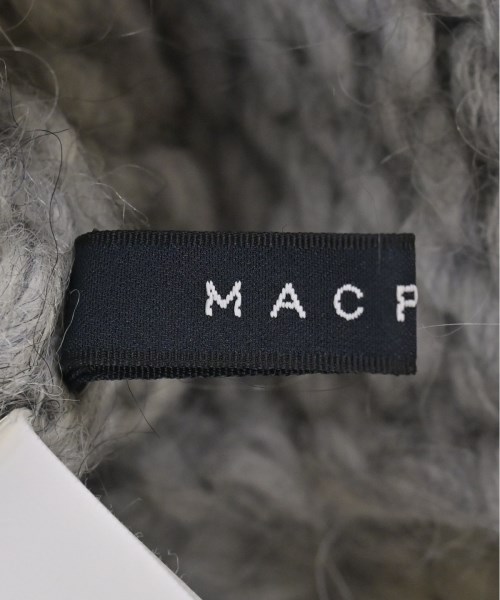 MACPHEE（マカフィー）マフラー グレー サイズ:F レディース/2200636910041
