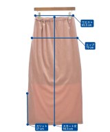 MACPHEE（マカフィー）ロング・マキシ丈スカート ピンク サイズ:36(M位) レディース/2200637366045