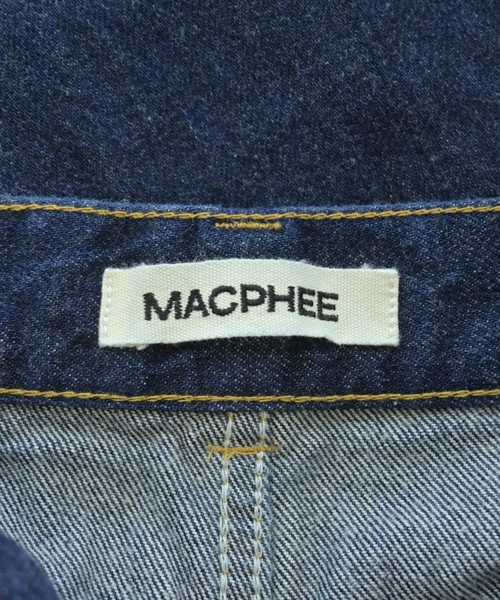 MACPHEE（マカフィー）デニムパンツ 青 サイズ:36(M位) レディース/2200623760161