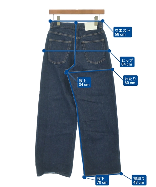 MACPHEE（マカフィー）デニムパンツ 青 サイズ:36(M位) レディース/2200623760161