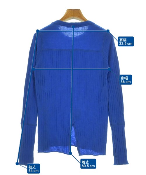 MACPHEE（マカフィー）ニット・セーター 青 サイズ:S レディース/2200633628062