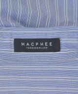 MACPHEE（マカフィー）カジュアルシャツ 青 サイズ:36(M位) レディース/2200631005049