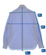 MACPHEE（マカフィー）カジュアルシャツ 青 サイズ:36(M位) レディース/2200631005049