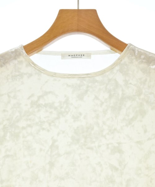 MACPHEE（マカフィー）Tシャツ・カットソー 白 サイズ:S レディース/2200635329066