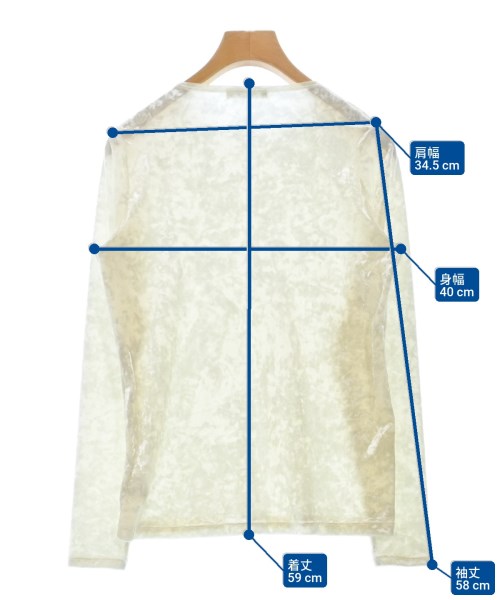 MACPHEE（マカフィー）Tシャツ・カットソー 白 サイズ:S レディース/2200635329066