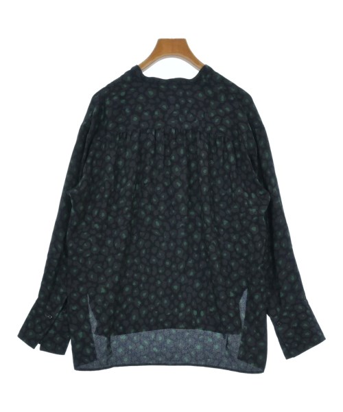 MACPHEE（マカフィー）ブラウス 紺 サイズ:36(M位) レディース/2200635364227