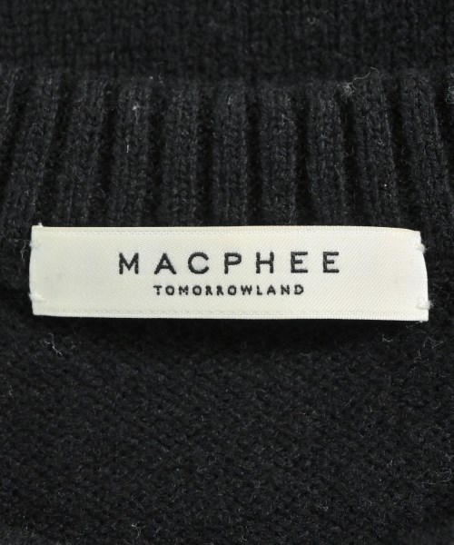 MACPHEE（マカフィー）ニット・セーター 黒 サイズ:M レディース/2200635946034