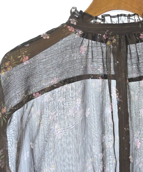 MACPHEE（マカフィー）ブラウス 茶 サイズ:36(M位) レディース/2200637991032