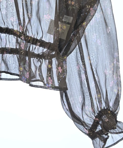 MACPHEE（マカフィー）ブラウス 茶 サイズ:36(M位) レディース/2200637991032