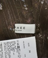 MACPHEE（マカフィー）ブラウス 茶 サイズ:36(M位) レディース/2200637991032