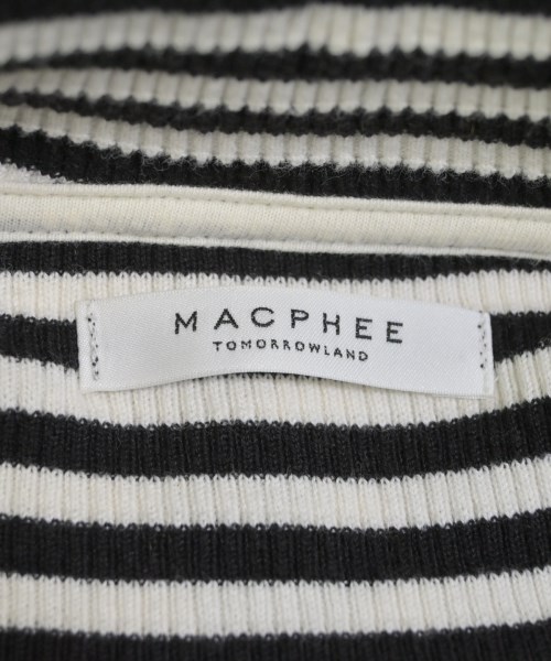 MACPHEE（マカフィー）Tシャツ・カットソー 黒 サイズ:S レディース/2200634465024