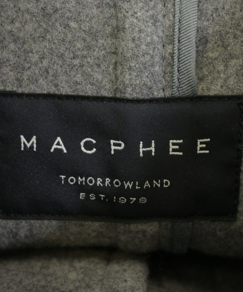 MACPHEE（マカフィー）ダッフルコート グレー サイズ:36(M位) レディース/2200638624045