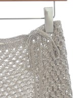 MACPHEE（マカフィー）ひざ丈スカート シルバー サイズ:S レディース/2200638637205