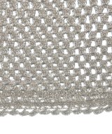 MACPHEE（マカフィー）ひざ丈スカート シルバー サイズ:S レディース/2200638637205