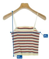 MACPHEE（マカフィー）キャミソール 白 サイズ:S レディース/2200638502053