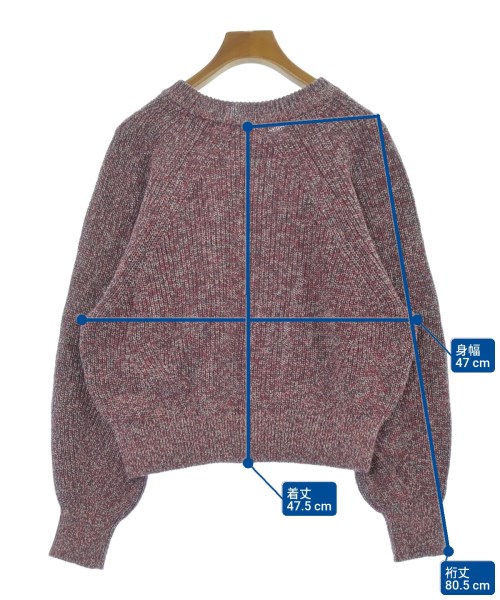 MACPHEE（マカフィー）ニット・セーター ピンク サイズ:S レディース/2200623348055