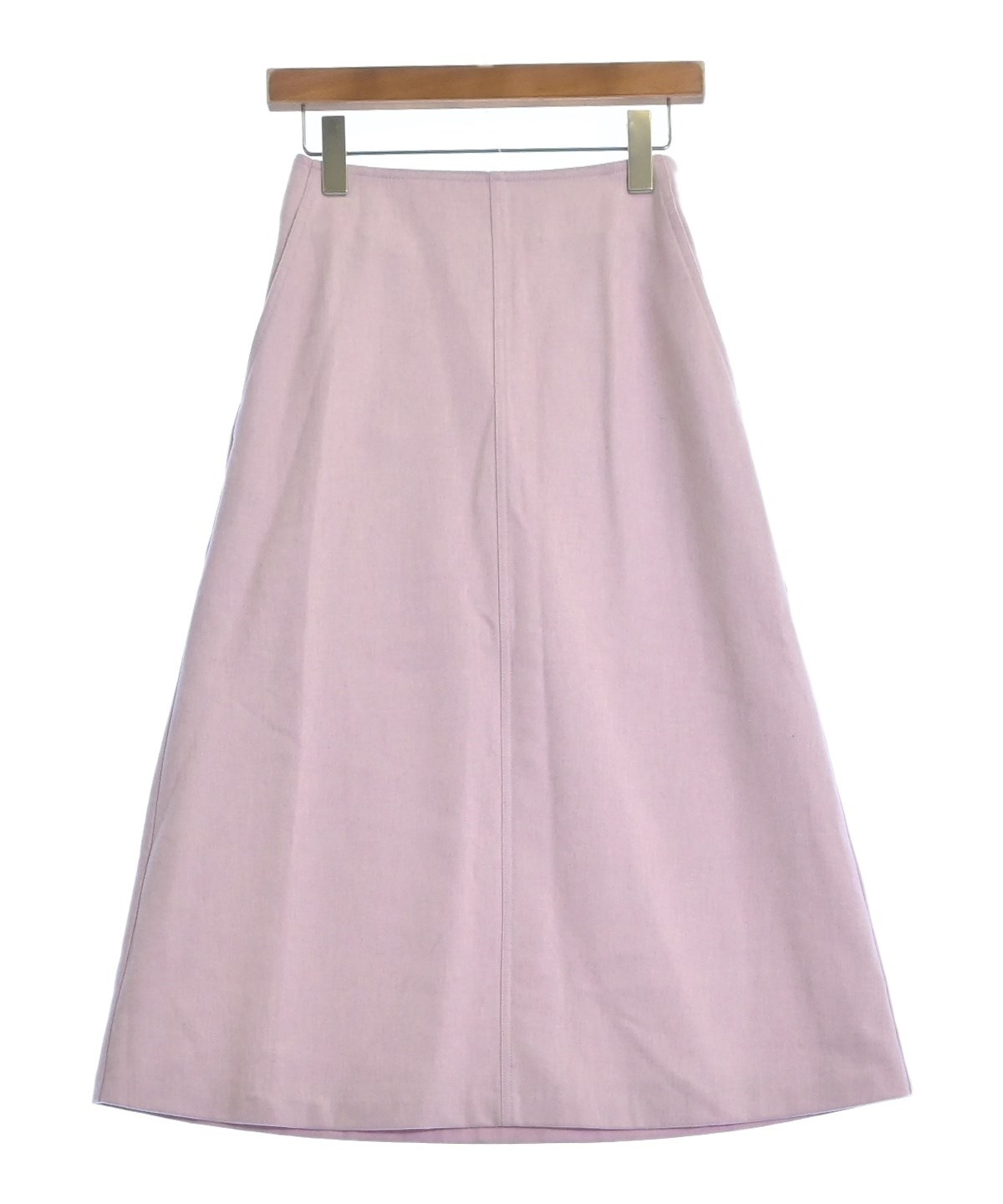 MACPHEE（マカフィー）ロング・マキシ丈スカート ピンク サイズ:34(S位