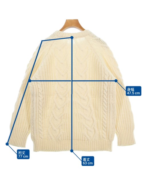 MACPHEE（マカフィー）ニット・セーター 白 サイズ:S レディース/2200639309026