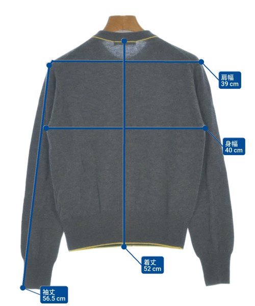 MACPHEE（マカフィー）カーディガン グレー サイズ:S レディース/2200619929015