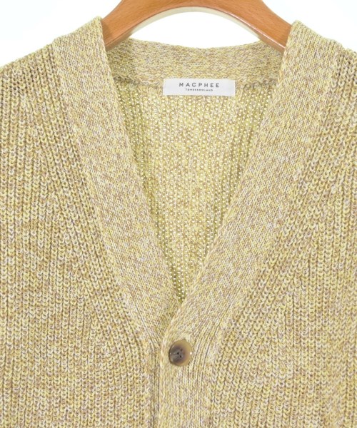 MACPHEE（マカフィー）ベスト 黄 サイズ:S レディース/2200623869161