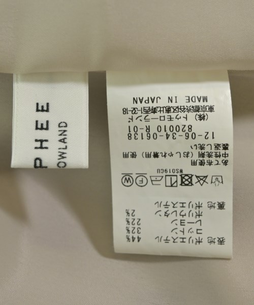 MACPHEE（マカフィー）ワンピース ベージュ サイズ:34(S位) レディース/2200626789053