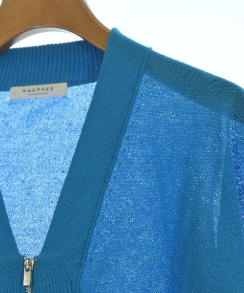 MACPHEE（マカフィー）カーディガン 青 サイズ:S レディース/2200624583035
