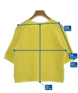 MACPHEE（マカフィー）ニット・セーター 黄 サイズ:S レディース/2200624583059