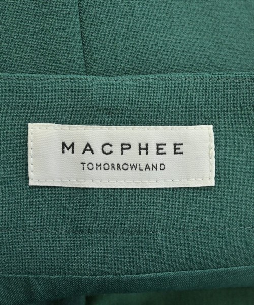 MACPHEE（マカフィー）ロング・マキシ丈スカート 緑 サイズ:36(M位) レディース/2200637506090
