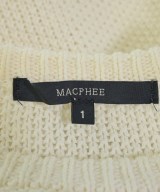 MACPHEE（マカフィー）ニット・セーター 白 サイズ:1(S位) レディース/2200623827093
