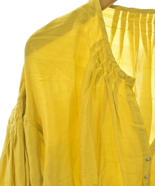 MACPHEE（マカフィー）ブラウス 黄 サイズ:36(M位) レディース/2200628054036