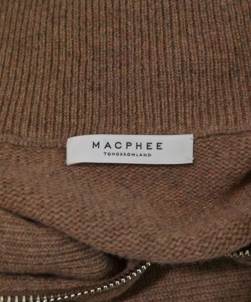 MACPHEE（マカフィー）カーディガン 茶 サイズ:S レディース/2200630483091