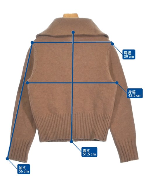 MACPHEE（マカフィー）カーディガン 茶 サイズ:S レディース/2200630483091