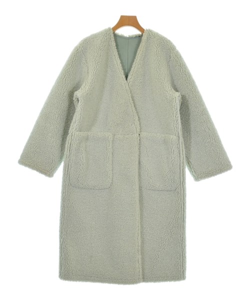 MACPHEE（マカフィー）ムートンコート 緑 サイズ:36(M位) レディース/2200640793012