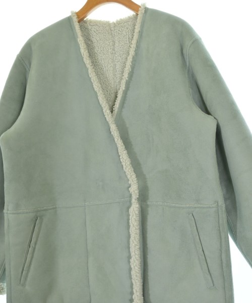 MACPHEE（マカフィー）ムートンコート 緑 サイズ:36(M位) レディース/2200640793012