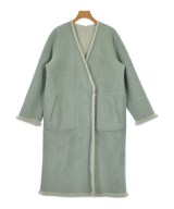 MACPHEE（マカフィー）ムートンコート 緑 サイズ:36(M位) レディース/2200640793012