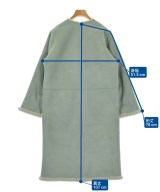 MACPHEE（マカフィー）ムートンコート 緑 サイズ:36(M位) レディース/2200640793012