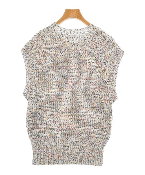 MACPHEE（マカフィー）ベスト/ノースリーブ 白 サイズ:S レディース/2200628720078