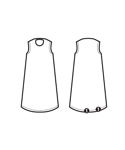 MACPHEE（マカフィー）ワンピース 白 サイズ:36(M位) レディース/2200641403033